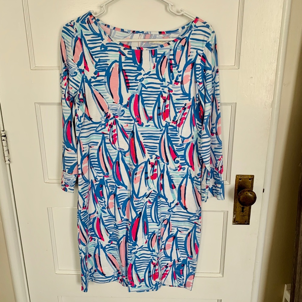 Lilly Pulitzer Red Right Return Marlowe Dress